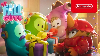 Fall Guys - Gift Grab Event Trailer - Nintendo Switch