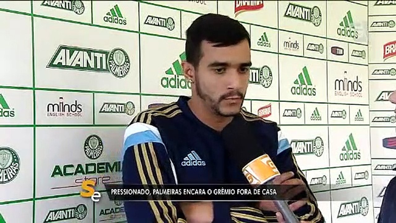 Pressionado, Palmeiras encara o Grêmio fora de...