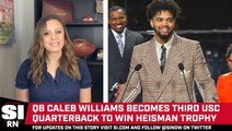 USC QB Caleb Williams Wins 2022 Heisman Trophy