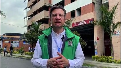 Ordenan evacuación preventiva de edificio en Medellín
