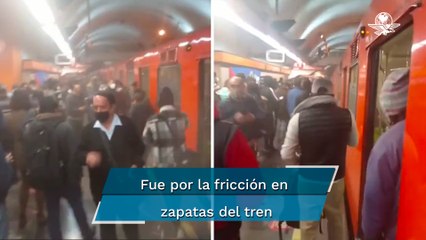 Video herunterladen: “Huele a quemado”: Reportan humo en la estación Camarones de la Línea 7 del Metro CDMX