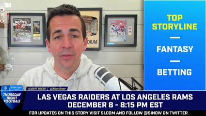 Thursday Night Football: Raiders at Rams