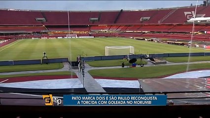 Pato marca dois em vitória no Morumbi