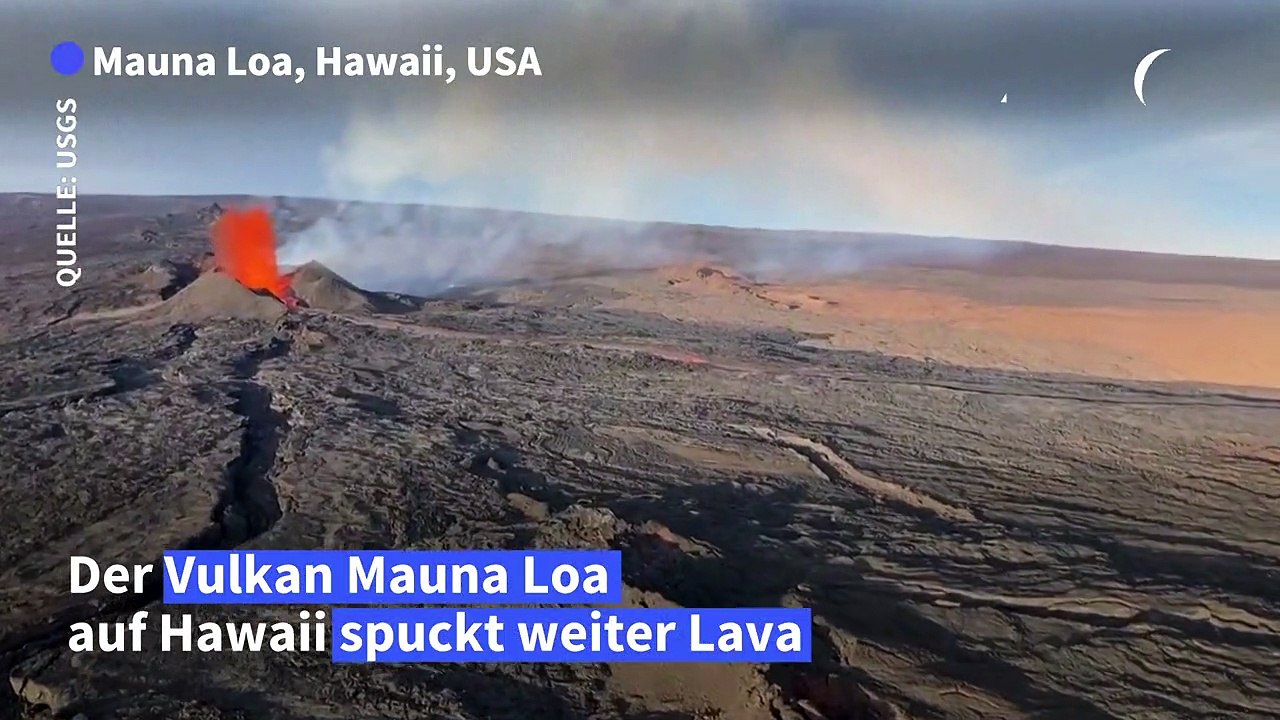 Vulkan auf Hawaii stößt weiter Lava aus