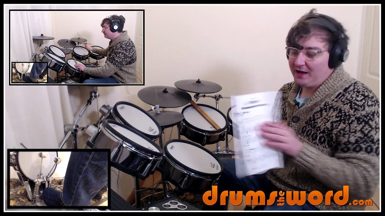 ★ 2000 Miles (Pretenders) ★ FREE Video Drum Lesson | How To Play SONG (Martin Chambers)