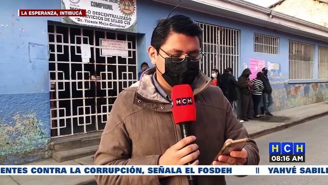 En asambleas informativas médicos del centro de salud de la Esperanza, Intibucá