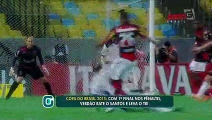 Copa do Brasil 2015 Com 1ª final nos pênaltis, Verdão bate o Santos e leva o Tri