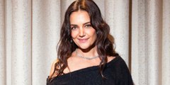 Katie Holmes Wore the Coziest Sweaterdress With More Than 60 Carats of Diamonds