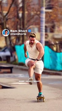 Skating ⛸ Man | Ram Shorts #ramshorts #shorts