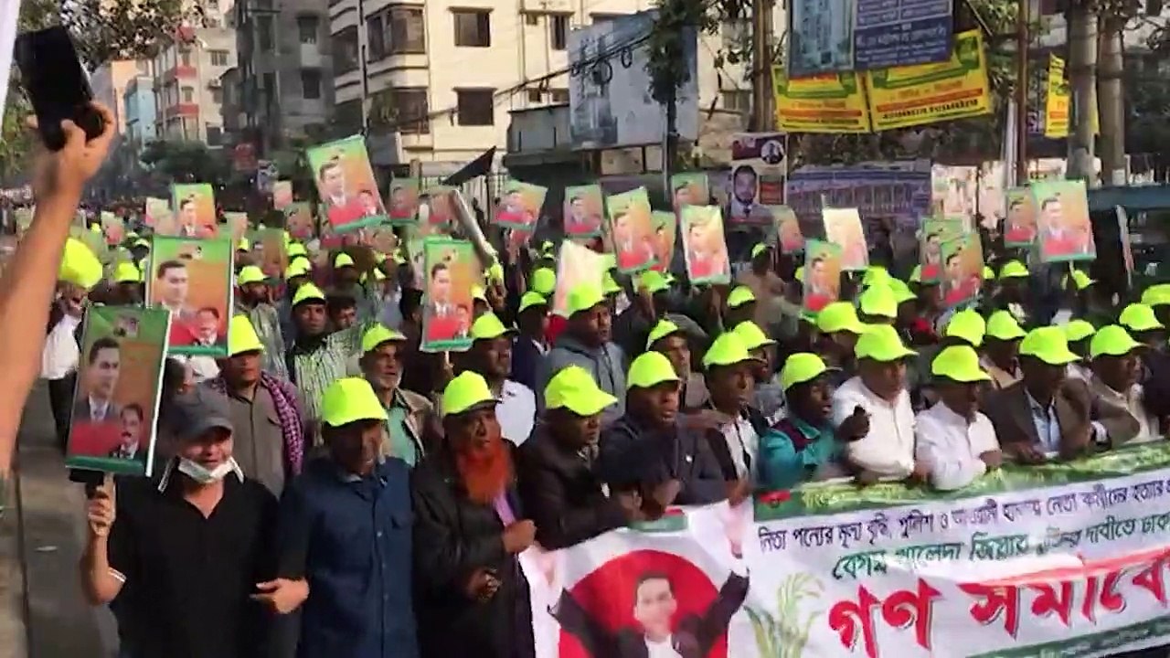 Zehntausende Regierungsgegner in Bangladesch demonstrieren für Neuwahl