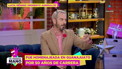 Angustia de Lucía Méndez por salud de Andrés García