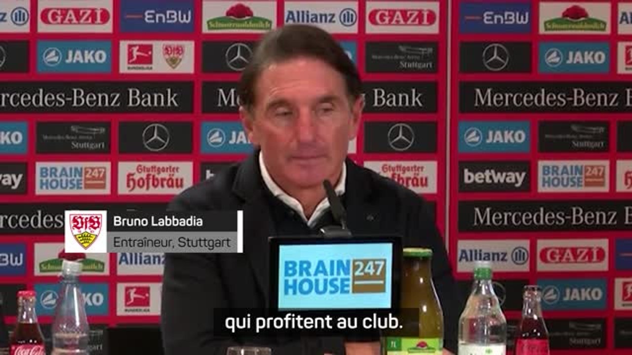 Stuttgart - L'incroyable dérapage de Bruno Labbadia : "J'essaie d'imaginer Tanguy Coulibaly ou Serhou Guirassy sur des skis..."