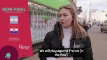 Confident Croatian fans believe their team will lift World Cup trophy