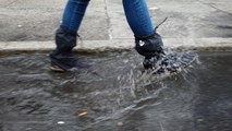 Keep your shoes dry with portable shoe covers