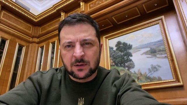 Zelenski agradece a Biden la ayuda sin precedentes a Ucrania