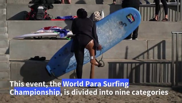 California dreaming: Para surf hopefuls eye Los Angeles Olympics