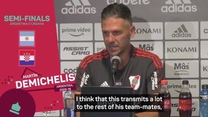 'I like to see Messi upset' - Demichelis