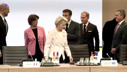 Conférence sur l'Ukraine: Macron veut aider les Ukrainiens "à résister pendant cet hiver"