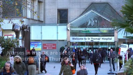 'Forced into this': UK nurses to go on strike for first time