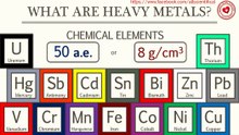 What are heavy metals?