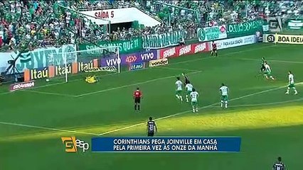 Corinthians pega Joinvile em casa pela primeira vez as 11 da manhã