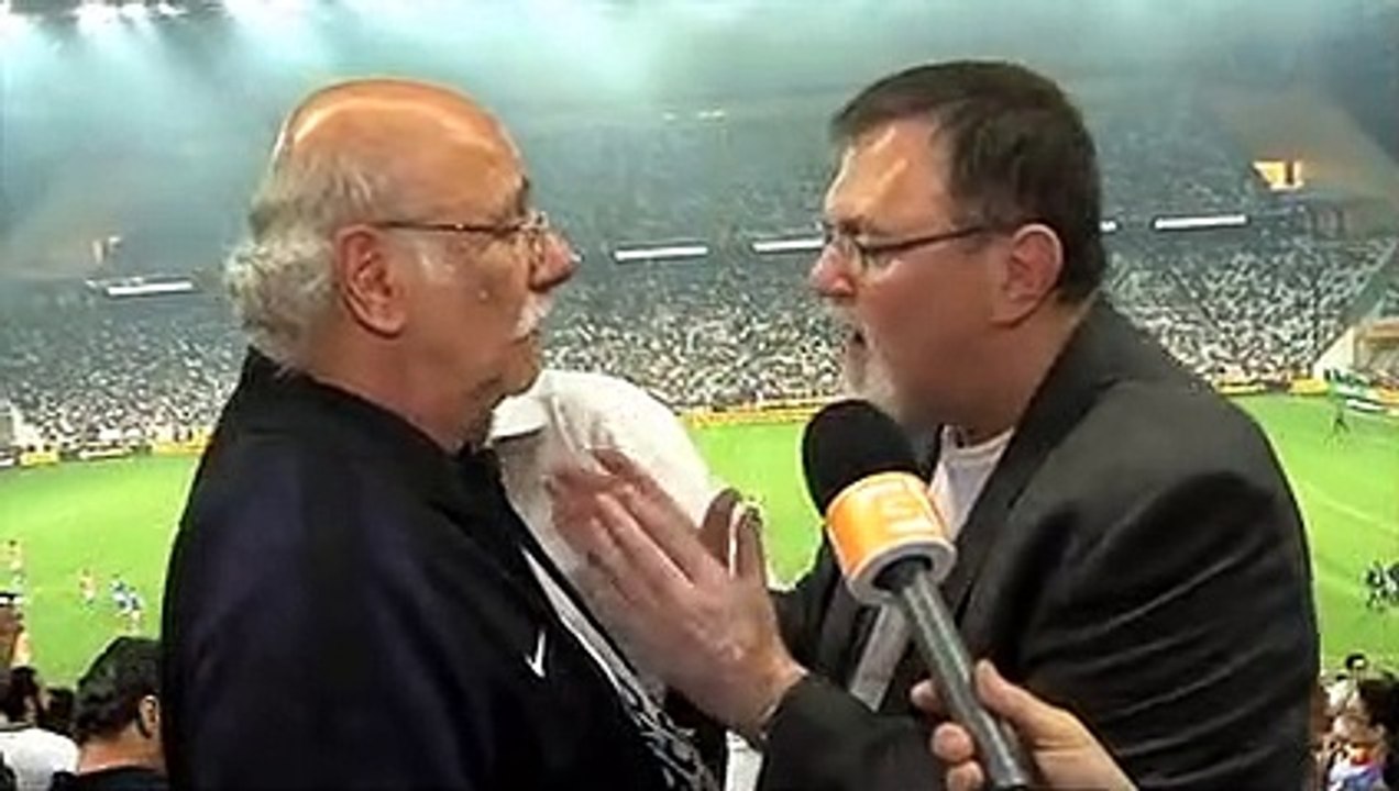 Sofrimento do Chico Lang no Itaquerão