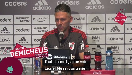 Argentine - Demichelis : "J'aime voir Messi contrarié"