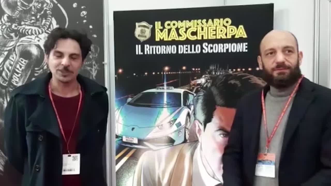 Roma, a "Piu' libri piu' liberi" il quinto volume de "Il commissario Mascherpa"