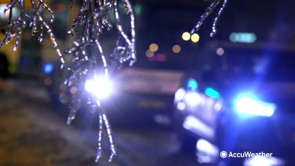 How to drive safely in freezing rain