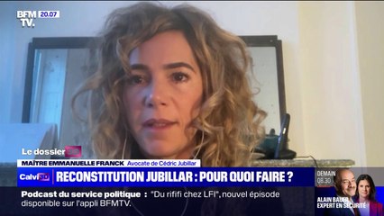 Reconstitution du meurtre de Delphine Jubillar: "Nous attendons d'être fixés sur la position de l'accusation quant aux éléments matériels", affirme Me Emmanuelle Franck, avocate de Cédric Jubillar