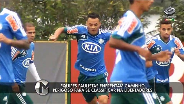 Vídeo Times paulistas focam em duelos decisivos na Libertadores