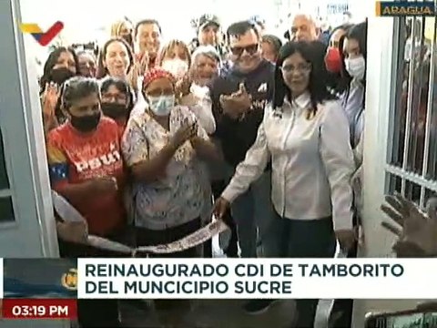 Aragua | Más de 3 mil familias son favorecidas con la reinauguración del CDI de Tamborito