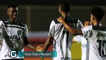 Palmeiras goleia no jogo de ida do Campeonato Brasileiro Sub-20