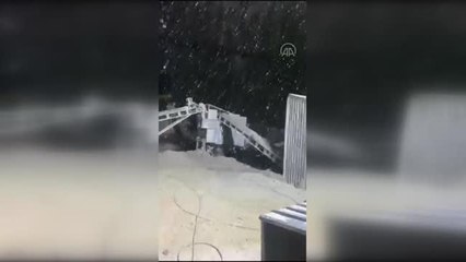 Karabük'ün yüksek kesimlerinde kar yağışı etkili oluyor