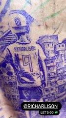 Richarlison vai fazer tatuagem com rostos de Ronaldo, Neymar e mensagem de Pelé