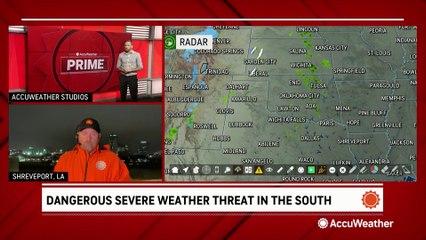 Severe storms starting to take shape, targeting the lower Mississippi Valley