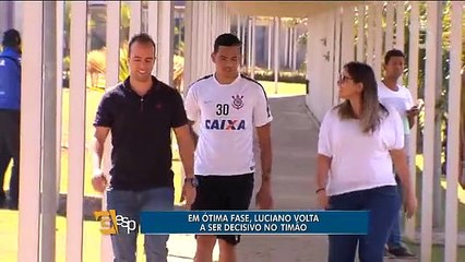 Em ótima fase, Luciano volta a ser decisivo no Timão