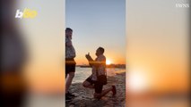 Must See! Couple Surprises Each Other With Double Proposal!