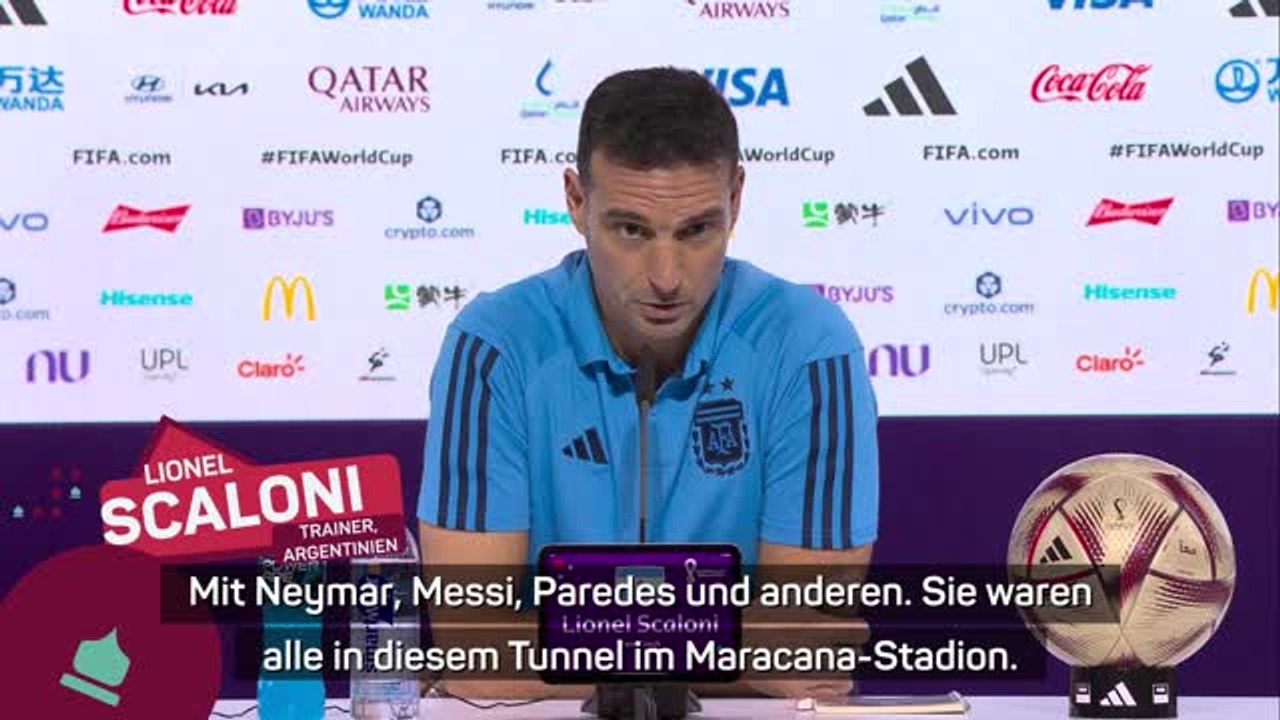 Scaloni zu Kritik: 'Wissen uns zu benehmen'