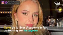 Voici - Carla (Star Academy) : la chanteuse tease sa présence dans un célèbre jeu de TF1 pour Noël