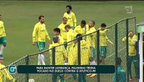 Para manter liderança, Palmeiras treina focado para enfrentar Atlético-PR