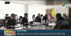 teleSUR Noticias 15:30 13-12: Presidente de Colombia sanciona reforma tributaria