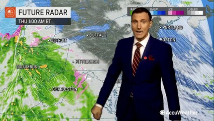Forecasters say a snowstorm could develop in Northeast this week