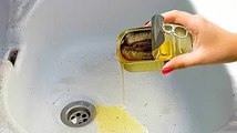 Ne plus jeter l’huile de thon dans l’évier pour le bien de l’environnement, les bonnes habitudes à