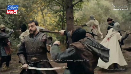 Kurulus Usman Episode 9 Season 4 Part 2/2 with Urdu Subtitles | Kurulus Osman Bolum 107