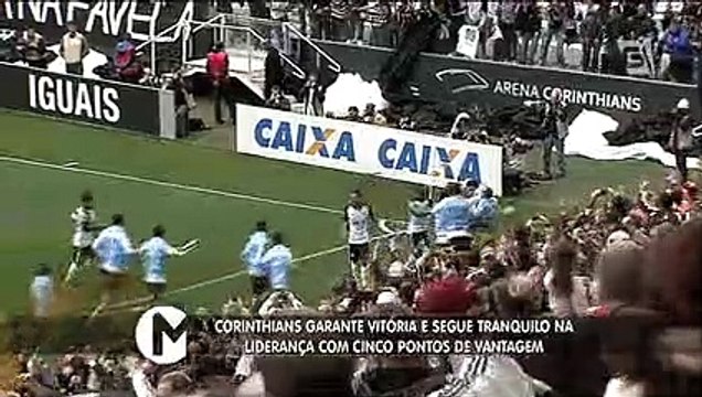 Corinthians garante vitória e segue tranquilo na liderança