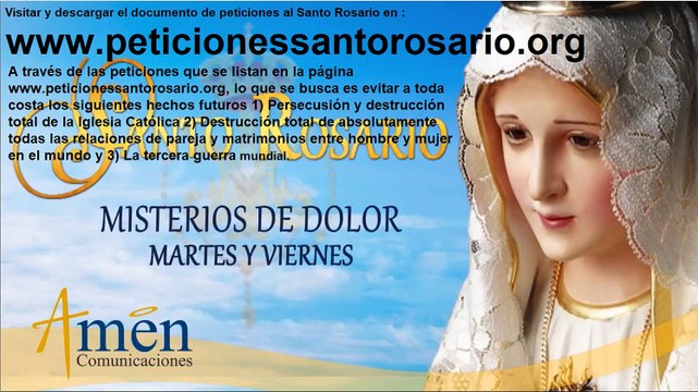 SANTO ROSARIO MARTES VIERNES