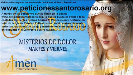 SANTO ROSARIO MARTES VIERNES