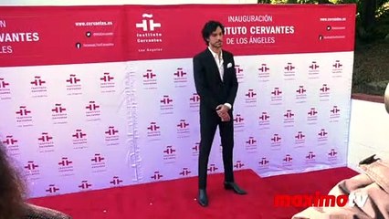 Rafael Cebrián attends the inauguration of the Instituto Cervantes in Los Angeles