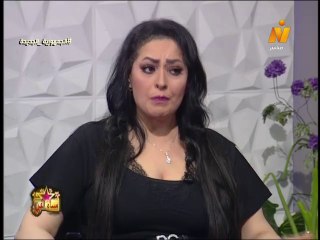 الفنانة هند عاكف فى مساء الفن مع الاعلامية آيات أباظه